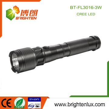 Factory Hot Sale Emergency 2 C Batterie à commande tactile en aluminium Q3 Cree Long Distance Power Light Led Torch